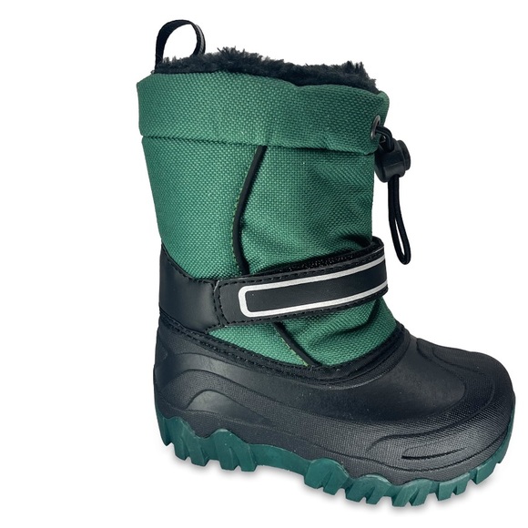 Portland Boot Company boys green and black snow boots - Picture 1 of 4